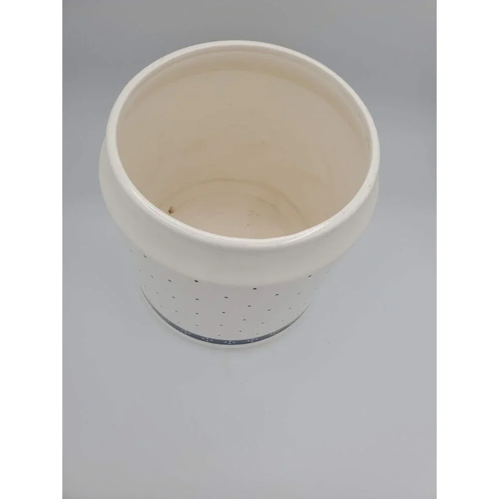 VTG Country Goose Ceramic Canister Jar 9 x 6 inches Grannycore Cottagecore
